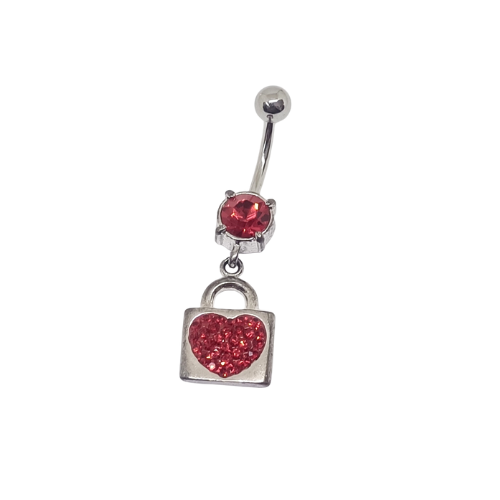 Piercing Ombelico con Brillantini Swarowsky (Certificato)