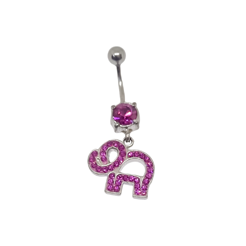 Piercing Ombelico con Brillantini Swarowsky (Certificato)