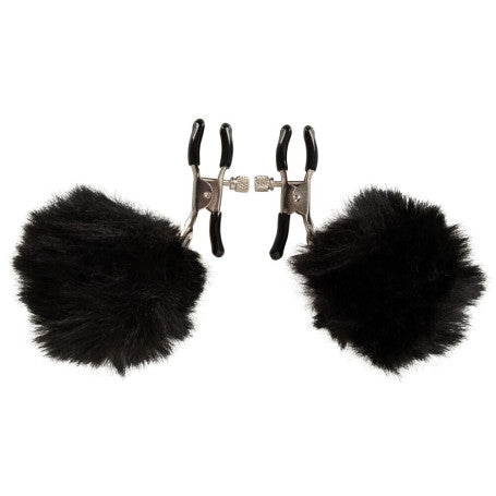 Pinze per capezzoli con pompon Magic Shiver